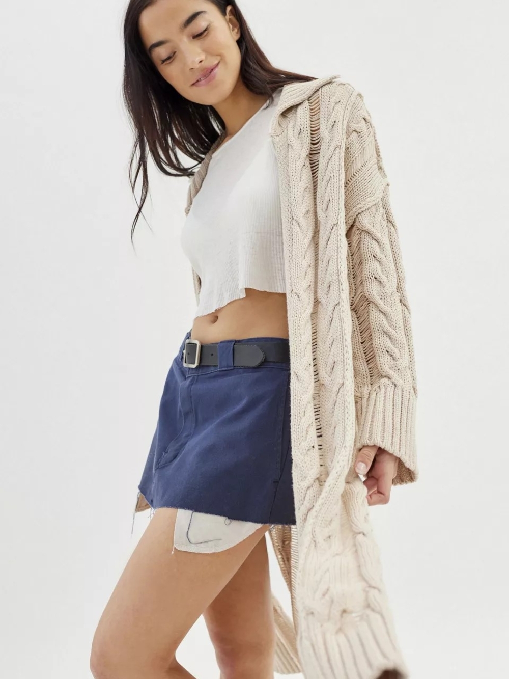 Urban Outfitters River Knit Cardigan Duster